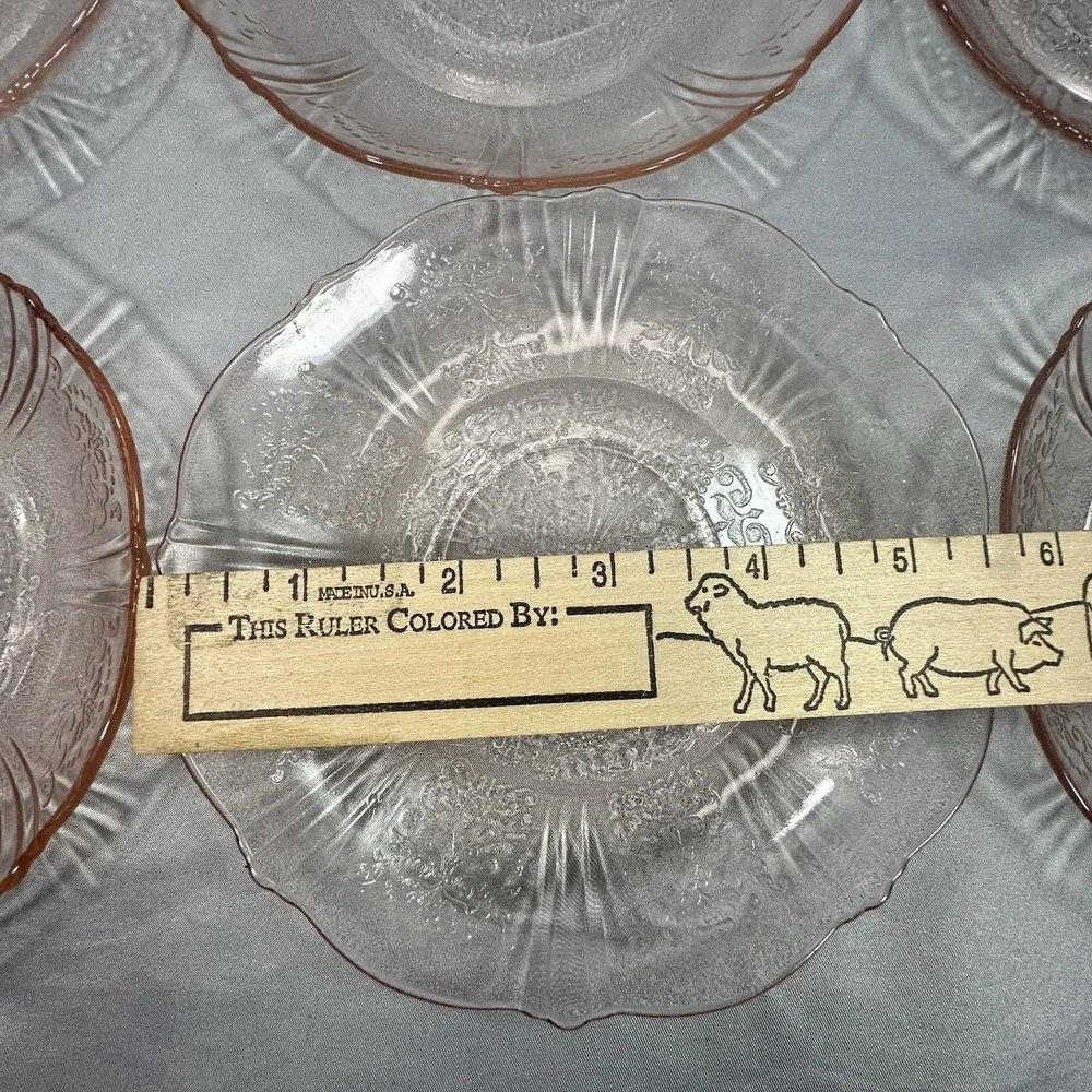 Vtg Macbeth Evans American Sweetheart Pink Depression Glass‎ 2pc Cup Saucer Set